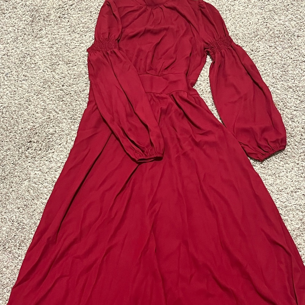 Long fancy, maxi dress. Brand new, never worn. Size Small in women’s.